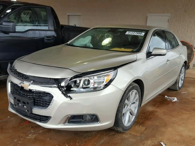 1G11E5SL6EF253671 - 2014 CHEVROLET MALIBU 2LT GOLD photo 2