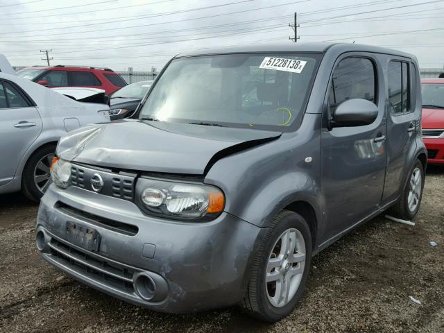 JN8AZ28R39T101316 - 2009 NISSAN CUBE BASE GRAY photo 2