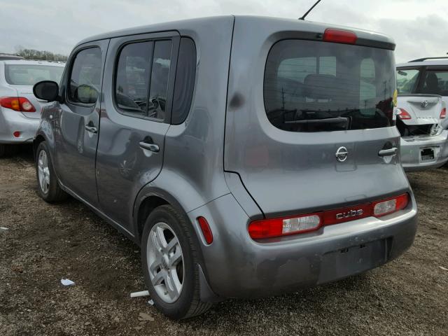 JN8AZ28R39T101316 - 2009 NISSAN CUBE BASE GRAY photo 3