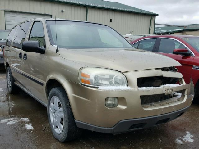 1GNDV23L06D167486 - 2006 CHEVROLET UPLANDER L TAN photo 1