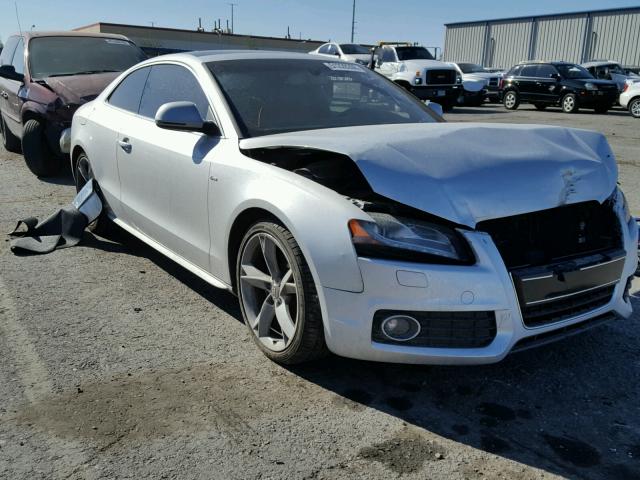 WAUDK78T88A039277 - 2008 AUDI A5 QUATTRO GRAY photo 1