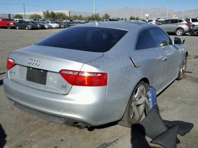 WAUDK78T88A039277 - 2008 AUDI A5 QUATTRO GRAY photo 4