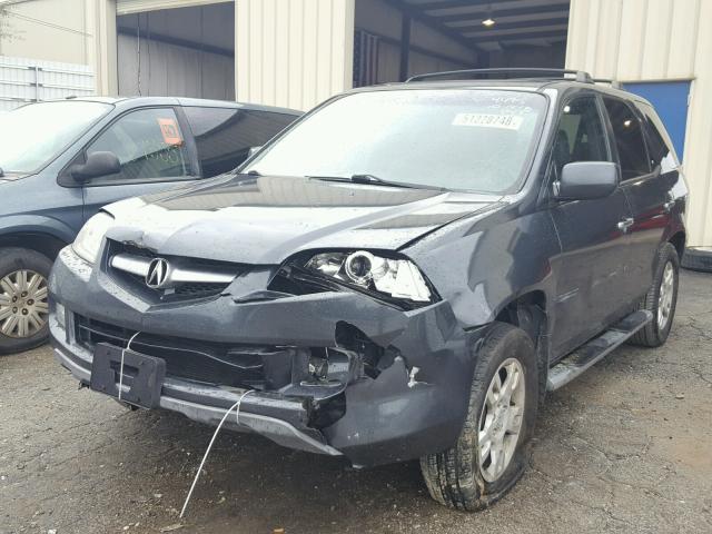 2HNYD18965H514495 - 2005 ACURA MDX TOURIN GRAY photo 9