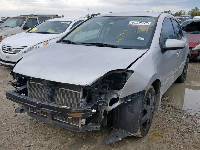 3N1AB61E39L680703 - 2009 NISSAN SENTRA 2.0 SILVER photo 2