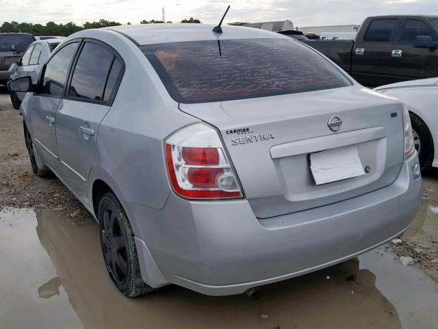 3N1AB61E39L680703 - 2009 NISSAN SENTRA 2.0 SILVER photo 3