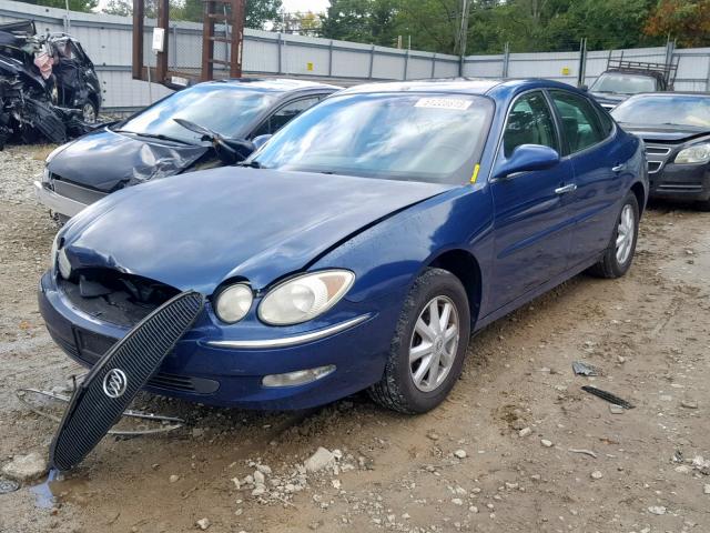 2G4WD532051220870 - 2005 BUICK LACROSSE C BLUE photo 2