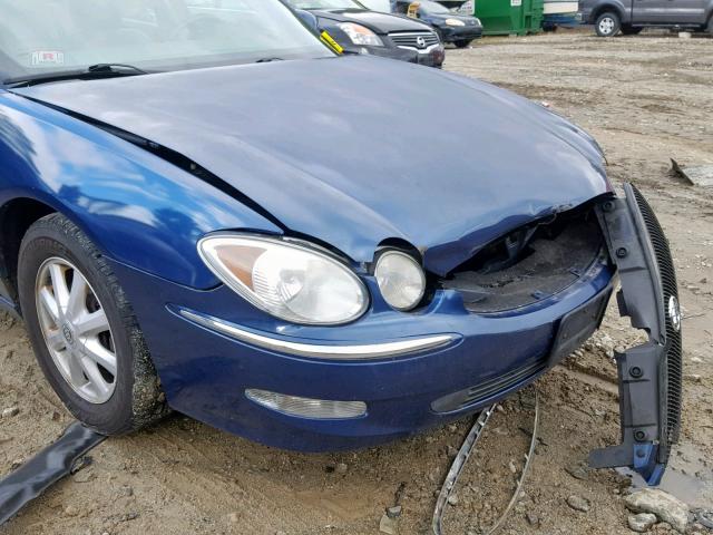 2G4WD532051220870 - 2005 BUICK LACROSSE C BLUE photo 9