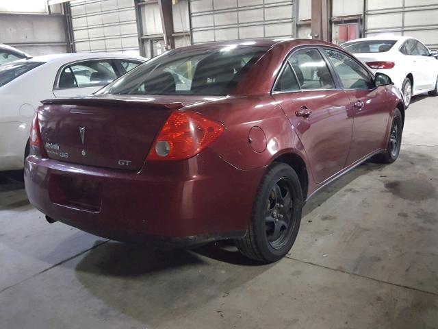 1G2ZH57N394147728 - 2009 PONTIAC G6 GT RED photo 4