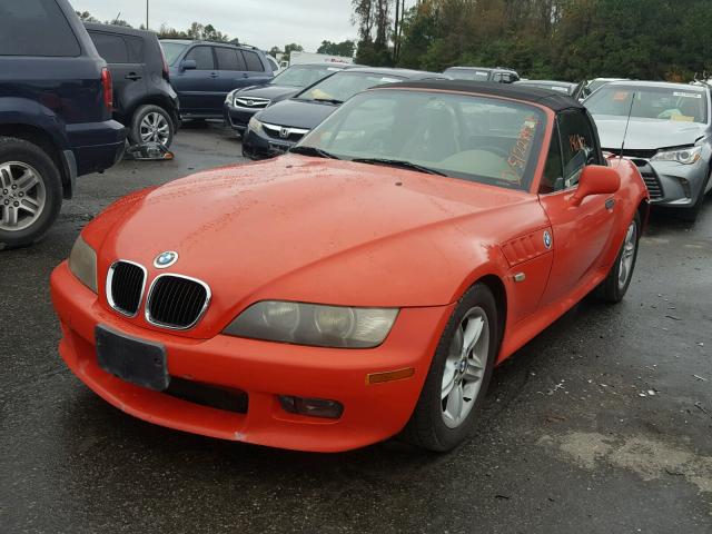 WBACH9344YLF90285 - 2000 BMW Z3 2.3 RED photo 2