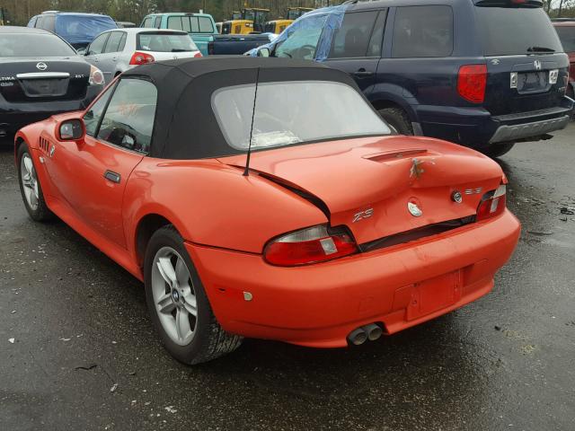 WBACH9344YLF90285 - 2000 BMW Z3 2.3 RED photo 3