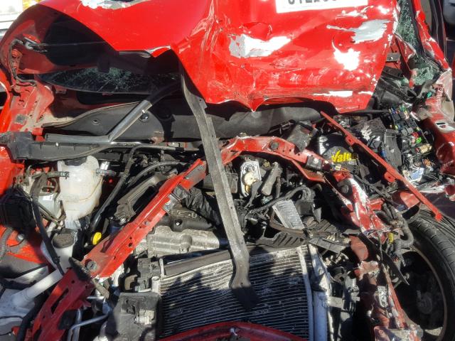 KL8CB6S99EC506155 - 2014 CHEVROLET SPARK LS RED photo 7