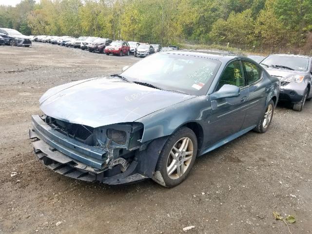 2G2WR554761245551 - 2006 PONTIAC GRAND PRIX BLUE photo 2