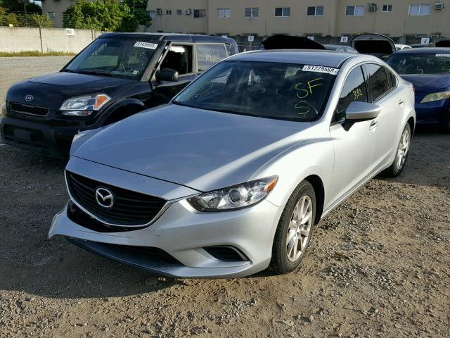 JM1GJ1U50G1463249 - 2016 MAZDA 6 SPORT GRAY photo 2