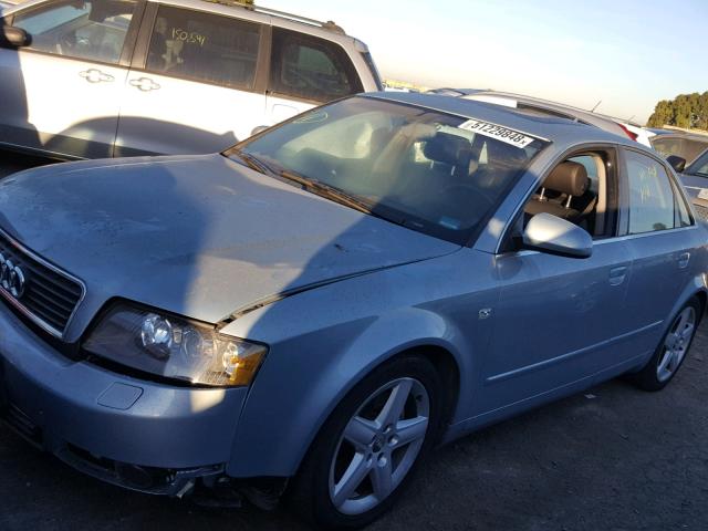 WAULT68E05A049706 - 2005 AUDI A4 3.0 QUA GRAY photo 2