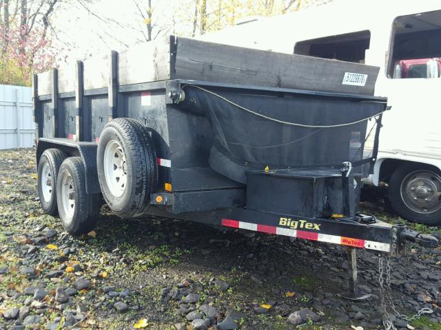 16VDX1224F4037690 - 2015 BIG DOG TRAILER BLACK photo 1