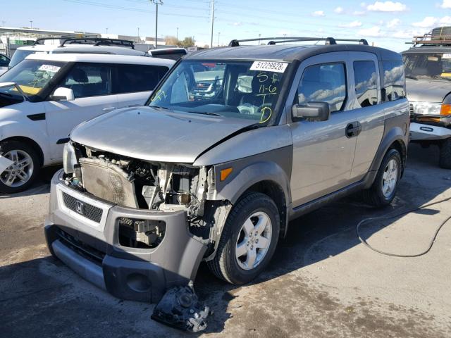 5J6YH28513L024117 - 2003 HONDA ELEMENT EX TAN photo 2