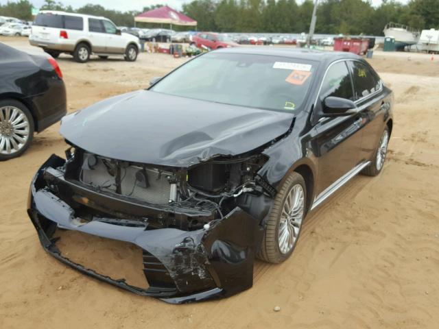 4T1BK1EB5HU244214 - 2017 TOYOTA AVALON XLE BLACK photo 2