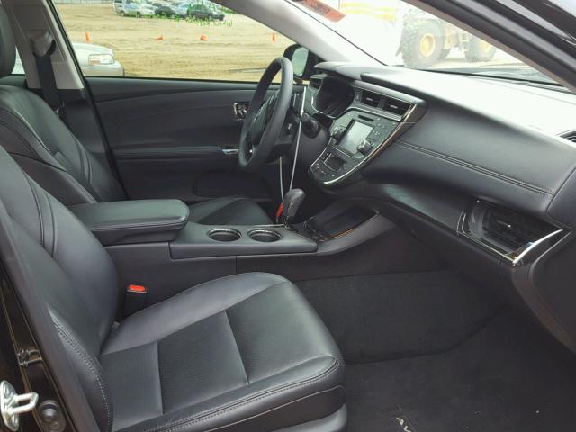 4T1BK1EB5HU244214 - 2017 TOYOTA AVALON XLE BLACK photo 5