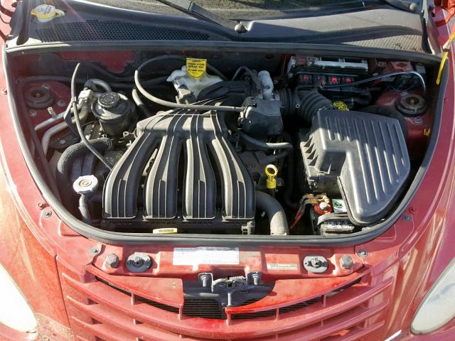 3A8FY48B58T153562 - 2008 CHRYSLER PT CRUISER RED photo 7