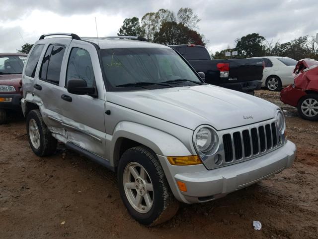 1J4GK58K36W135226 - 2006 JEEP LIBERTY LI SILVER photo 1