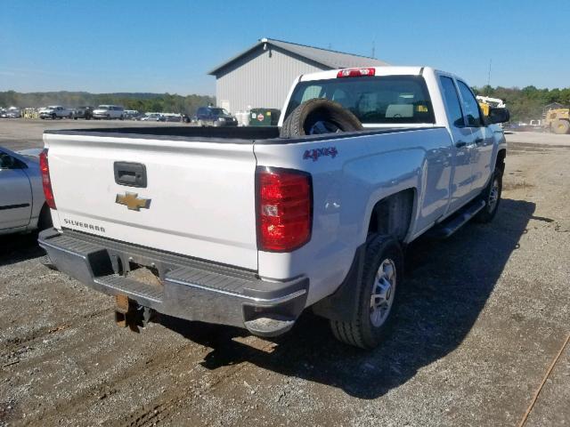 1GC2KUEG9HZ168307 - 2017 CHEVROLET SILVERADO WHITE photo 4