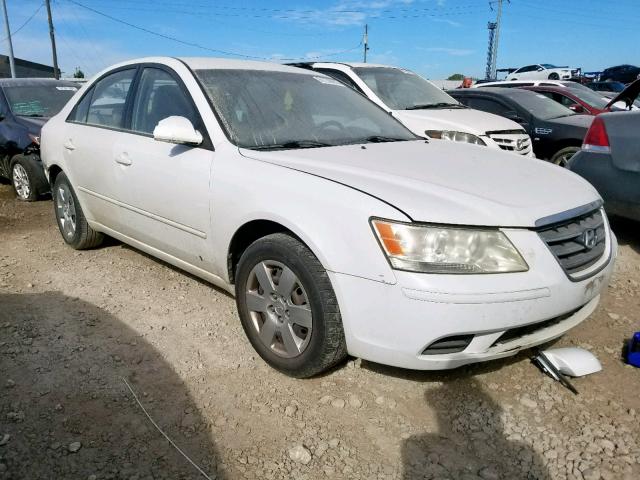 5NPET46C89H507525 - 2009 HYUNDAI SONATA GLS WHITE photo 1