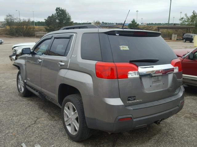 2GKALSEK3C6275184 - 2012 GMC TERRAIN SL SILVER photo 3