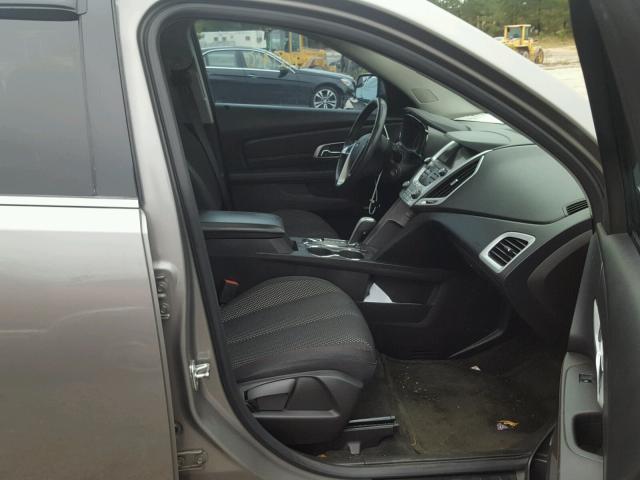 2GKALSEK3C6275184 - 2012 GMC TERRAIN SL SILVER photo 5