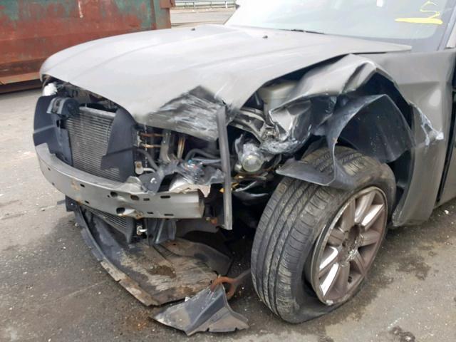 2C3LA33V29H564202 - 2009 CHRYSLER 300 LIMITE GRAY photo 9