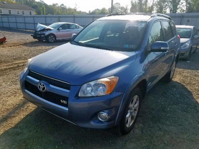 JTMBK31V09D004554 - 2009 TOYOTA RAV4 LIMIT BLUE photo 2