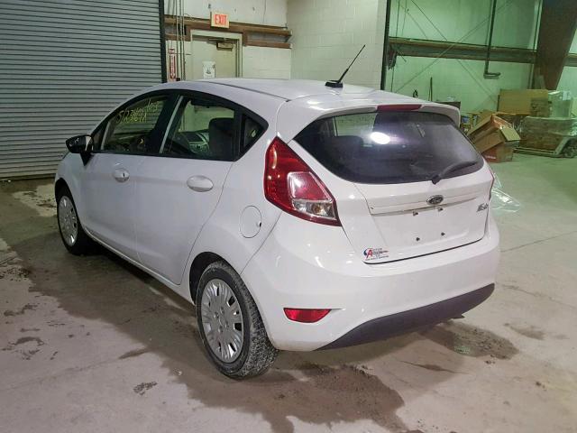 3FADP4TJXFM138634 - 2015 FORD FIESTA S WHITE photo 3