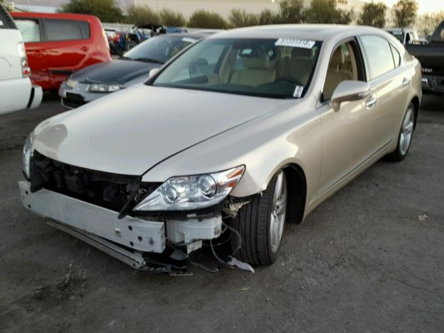 JTHGL5EFXC5046702 - 2012 LEXUS LS 460L TAN photo 2