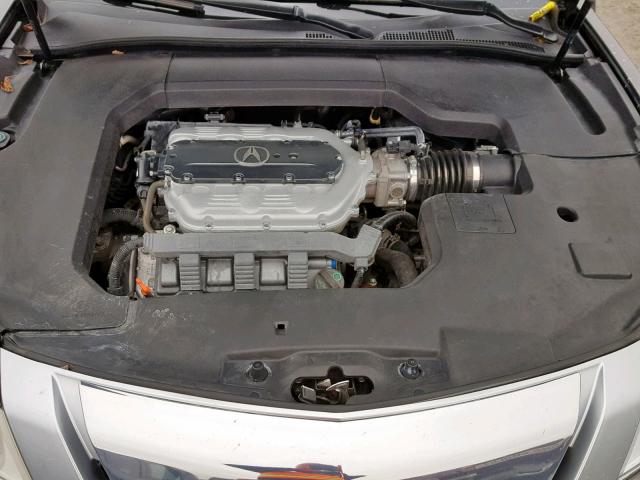 19UUA9F53BA001440 - 2011 ACURA TL GRAY photo 7