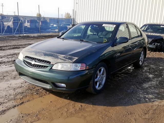 1N4DL01D3YC187308 - 2000 NISSAN ALTIMA XE GREEN photo 2