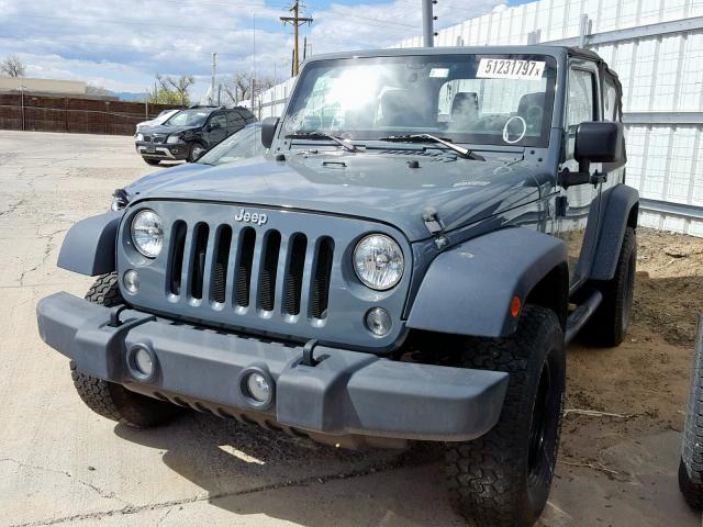 1C4AJWAG1EL134621 - 2014 JEEP WRANGLER S Boz foto 2