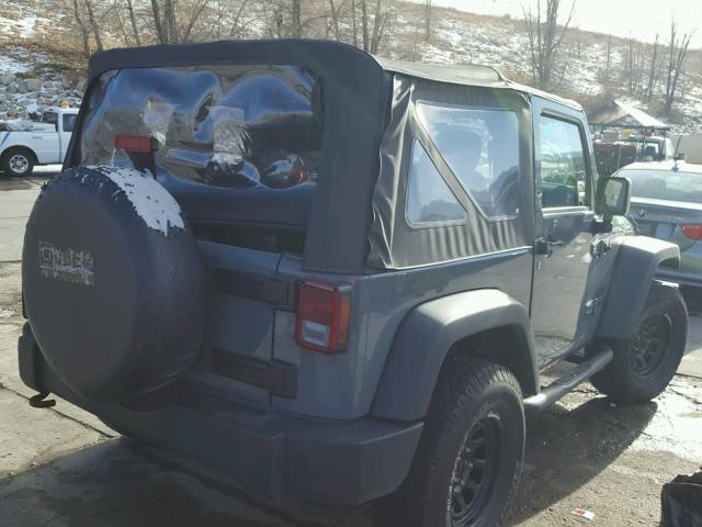 1C4AJWAG1EL134621 - 2014 JEEP WRANGLER S Boz foto 4