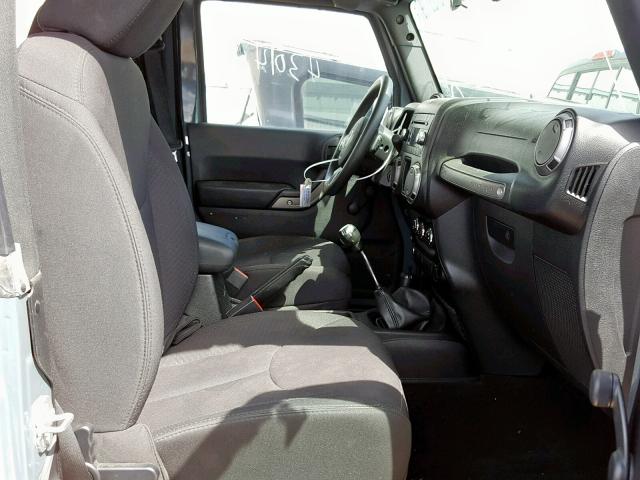 1C4AJWAG1EL134621 - 2014 JEEP WRANGLER S Boz foto 5