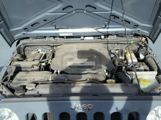 1C4AJWAG1EL134621 - 2014 JEEP WRANGLER S Boz foto 7