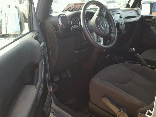 1C4AJWAG1EL134621 - 2014 JEEP WRANGLER S Boz foto 9