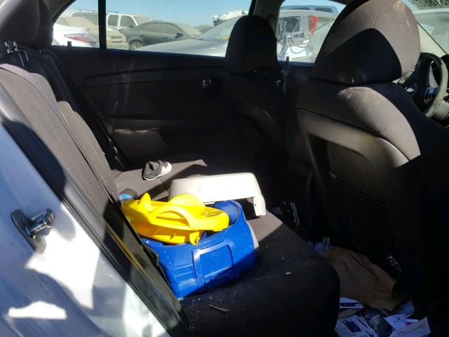 1G1ZC5E00CF196651 - 2012 CHEVROLET MALIBU 1LT WHITE photo 6