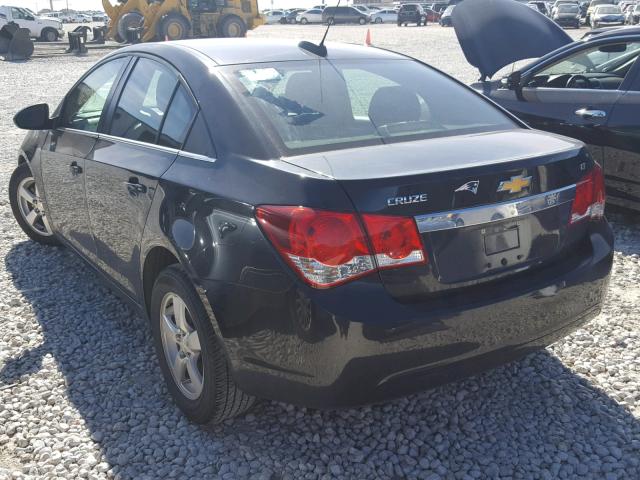 1G1PC5SB5F7179940 - 2015 CHEVROLET CRUZE LT BLACK photo 3