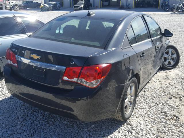 1G1PC5SB5F7179940 - 2015 CHEVROLET CRUZE LT BLACK photo 4