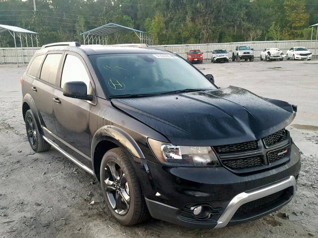 3C4PDCGG7KT700577 - 2019 DODGE JOURNEY CR BLACK photo 1