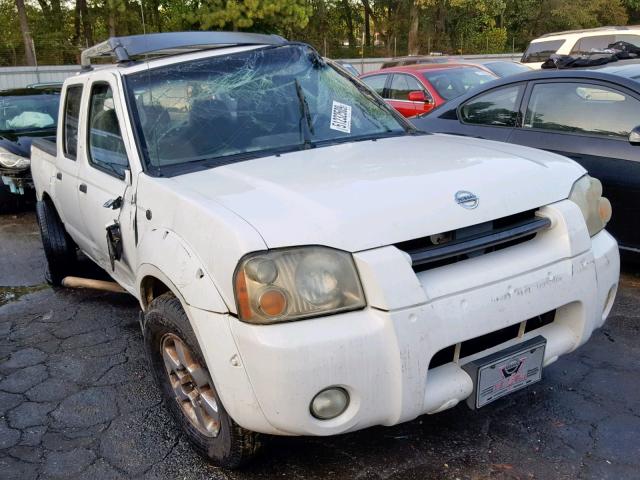 1N6ED27T63C445722 - 2003 NISSAN FRONTIER C WHITE photo 1