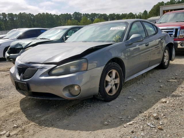 2G2WP552681105918 - 2008 PONTIAC GRAND PRIX GRAY photo 2