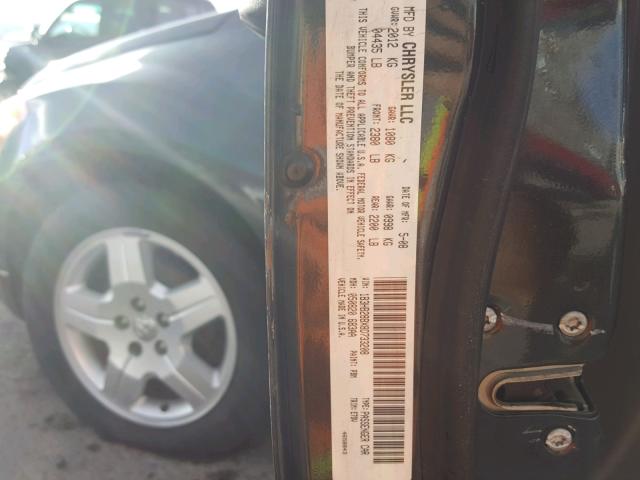 1B3HB28BX8D733208 - 2008 DODGE CALIBER GRAY photo 10