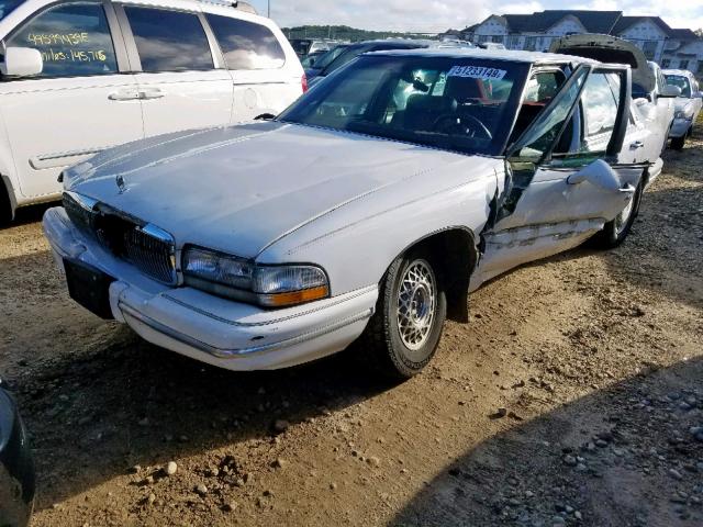 1G4CW52K4TH603316 - 1996 BUICK PARK AVENU WHITE photo 2