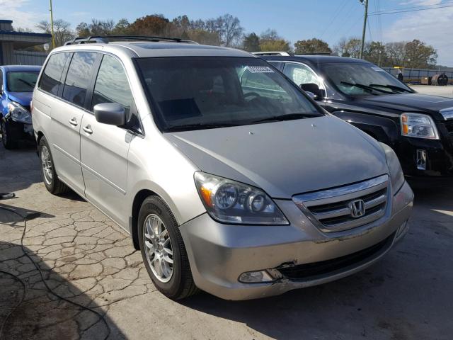 5FNRL38805B086221 - 2005 HONDA ODYSSEY TO SILVER photo 1