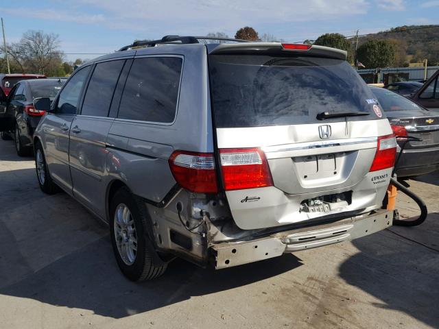 5FNRL38805B086221 - 2005 HONDA ODYSSEY TO SILVER photo 3