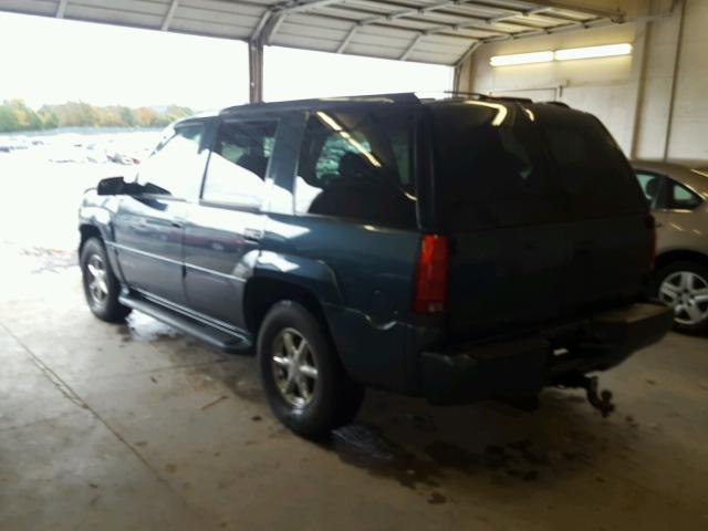 1GKEK63R4YR222291 - 2000 GMC DENALI BLUE photo 3